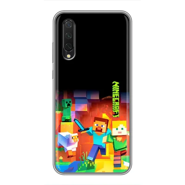Чехол с рисунком «Герой Майнкрафт» для Xiaomi Mi A3 Чехол с рисунком «Герой Майнкрафт» для Xiaomi Mi A3