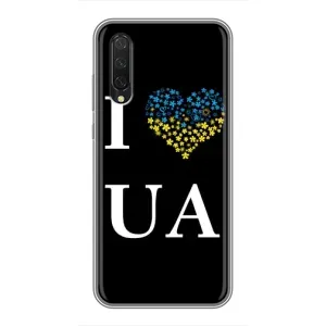 Силіконовий Чохол  на Xiaomi Mi A3 (Я-Україна) (I Love UA)