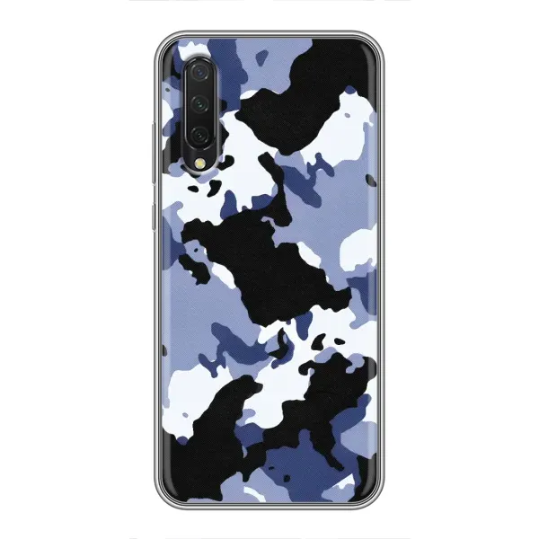 Чехол с рисунком «Камуфляжный Серый» для Xiaomi Mi A3 Чехол с рисунком «Камуфляжный Серый» для Xiaomi Mi A3