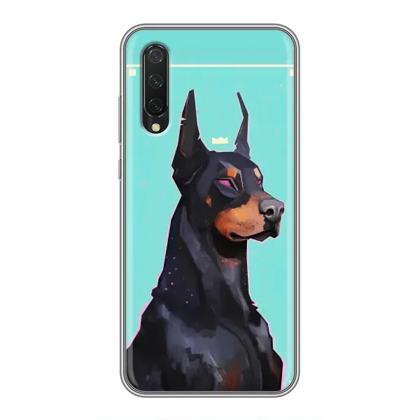 Чехол с рисунком «Король доберман» для Xiaomi Mi A3 Чехол с рисунком «Король доберман» для Xiaomi Mi A3