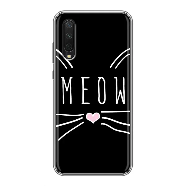 Чехол с рисунком «КОТИК MEOW» для Xiaomi Mi A3 Чехол с рисунком «КОТИК MEOW» для Xiaomi Mi A3