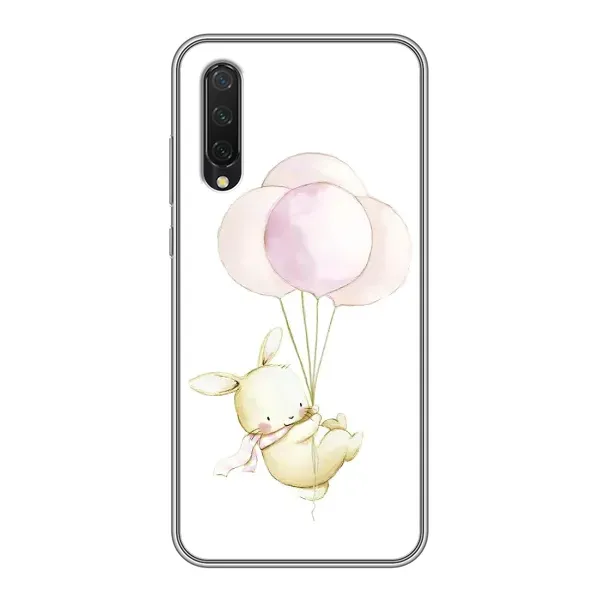 Чехол с рисунком «Кролик и шарики» для Xiaomi Mi A3