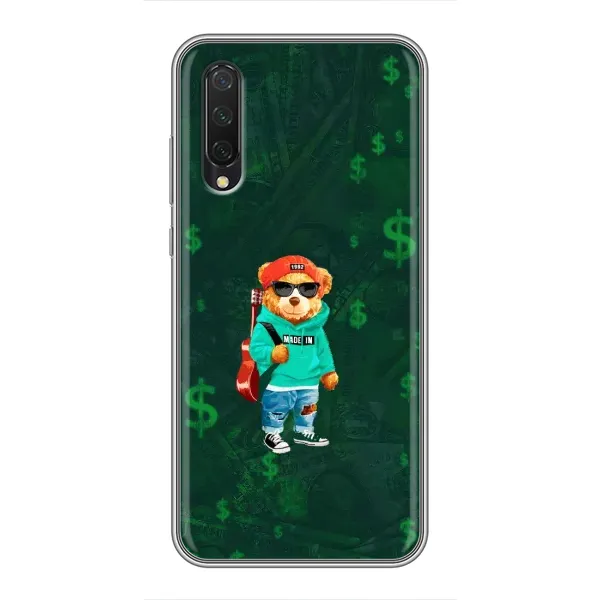 Чехол с рисунком «Крутой Тедди» для Xiaomi Mi A3 Чехол с рисунком «Крутой Тедди» для Xiaomi Mi A3