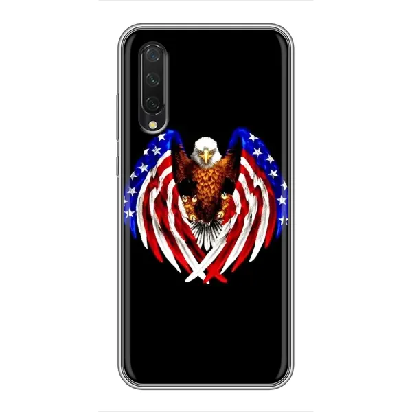Чехол с рисунком «Крылья США» для Xiaomi Mi A3 Чехол с рисунком «Крылья США» для Xiaomi Mi A3
