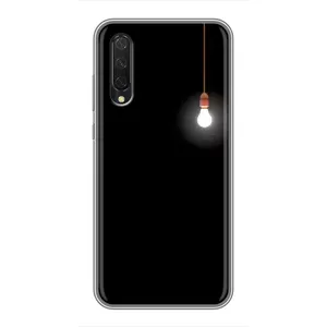 Чохол з картинками на чорному фоні для Xiaomi Mi A3 (Лампочка)