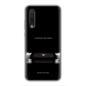 Чехлы с тематикой "Крутые машины" на Xiaomi Mi A3 (Черный Land Rover)
