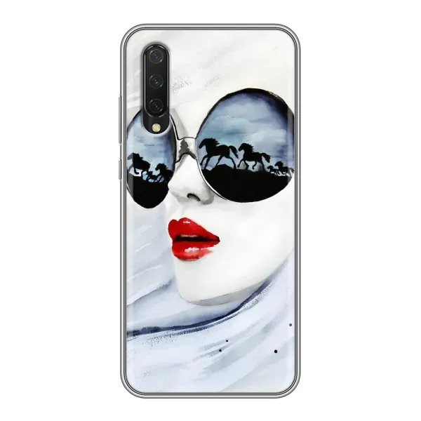 Чехол с рисунком «Любительница коней» для Xiaomi Mi A3 Чехол с рисунком «Любительница коней» для Xiaomi Mi A3