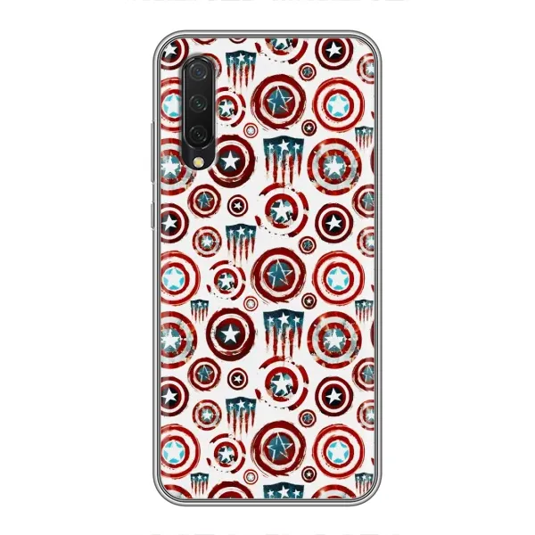 Чехол с рисунком «Марвел щиты» для Xiaomi Mi A3 Чехол с рисунком «Марвел щиты» для Xiaomi Mi A3