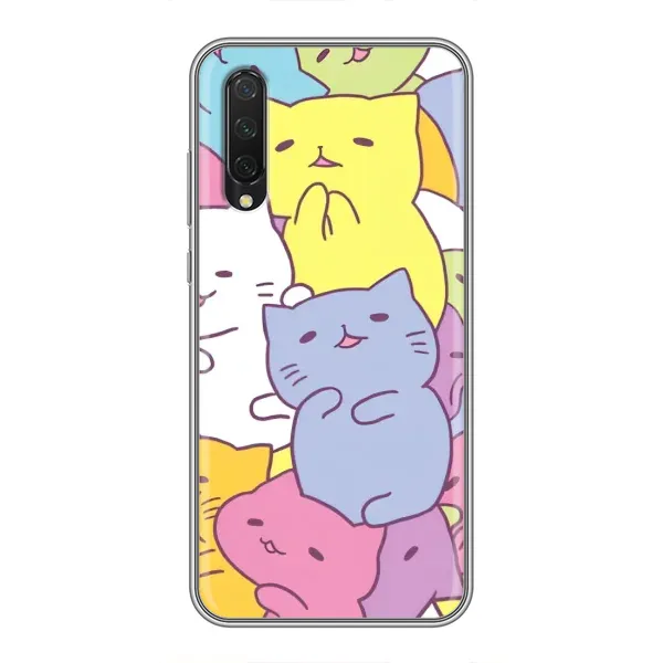 Чехол с рисунком «Милые котики» для Xiaomi Mi A3 Чехол с рисунком «Милые котики» для Xiaomi Mi A3