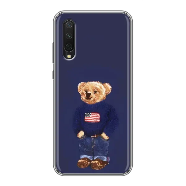 Чехол с рисунком «Мишка USA» для Xiaomi Mi A3 Чехол с рисунком «Мишка USA» для Xiaomi Mi A3