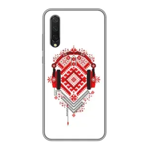Силіконовый Чохол на Xiaomi Mi A3 з картинкой Вишиванки (Модна вишиванка)