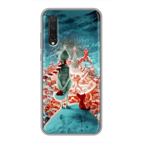 Чехол с рисунком «Новогодний Гринч» для Xiaomi Mi A3 Чехол с рисунком «Новогодний Гринч» для Xiaomi Mi A3