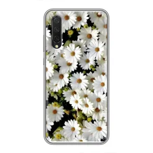 Чехол с ромашками на Xiaomi Mi A3 (Рамка в ромашках)