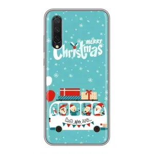 Силиконовый бампер на рождество для Xiaomi Mi A3 (Рождественское настроение)