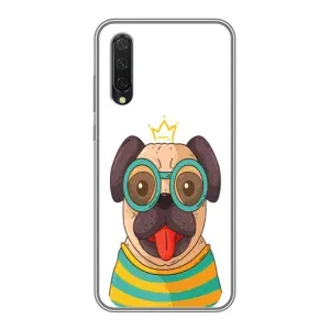 Бампер для Xiaomi Mi A3 з картинкою "Песики" (Собака Король)