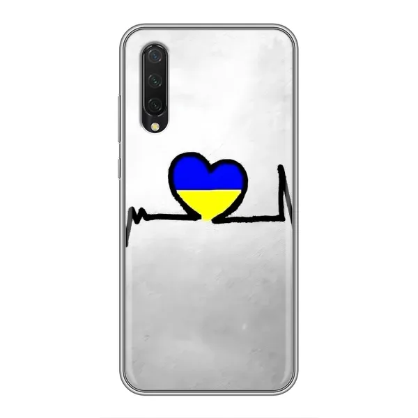 Чехол с рисунком «Украинская кардиограмма» для Xiaomi Mi A3 Чехол с рисунком «Украинская кардиограмма» для Xiaomi Mi A3