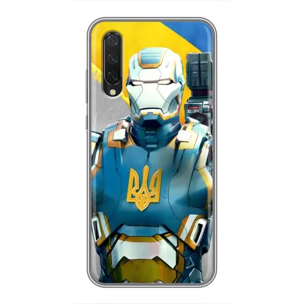 Чехол с рисунком «Украинский робокоп» для Xiaomi Mi A3 Чехол с рисунком «Украинский робокоп» для Xiaomi Mi A3