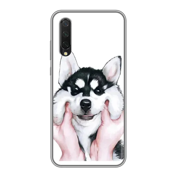 Чехол с рисунком «Собака Хаски» для Xiaomi Mi A3 Чехол с рисунком «Собака Хаски» для Xiaomi Mi A3