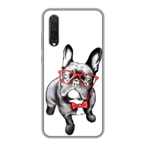 Бампер для Xiaomi Mi A3 з картинкою "Песики" (В окулярах)