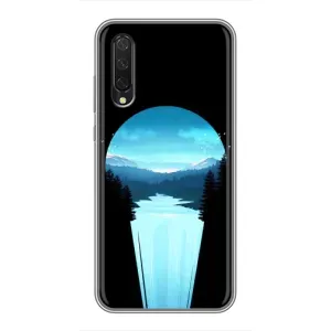Літній Чохол на Xiaomi Mi A3 (Синій Водоспад)