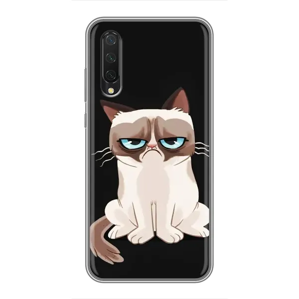 Чехол с рисунком «Взгляд кота» для Xiaomi Mi A3 Чехол с рисунком «Взгляд кота» для Xiaomi Mi A3