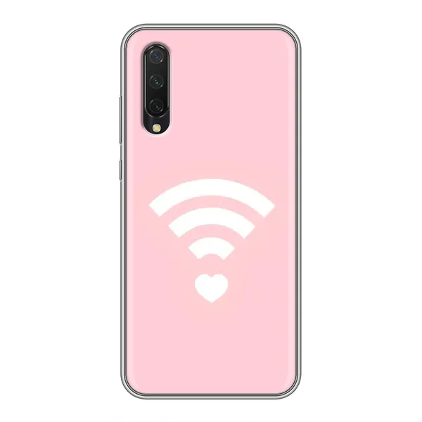 Чехол с рисунком «WiFi Love» для Xiaomi Mi A3 Чехол с рисунком «WiFi Love» для Xiaomi Mi A3