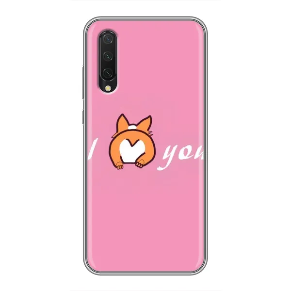 Чехол с рисунком «Я тебя люблю» для Xiaomi Mi A3 Чехол с рисунком «Я тебя люблю» для Xiaomi Mi A3