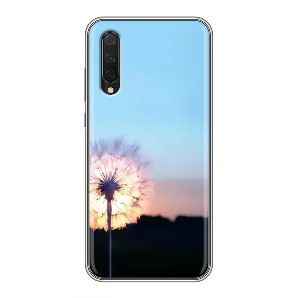 Чехол с рисунком «Закат с одуванчиком» для Xiaomi Mi A3 Чехол с рисунком «Закат с одуванчиком» для Xiaomi Mi A3