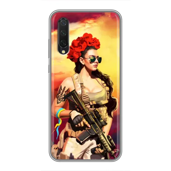 Чехол с рисунком «Женщина солдат» для Xiaomi Mi A3 Чехол с рисунком «Женщина солдат» для Xiaomi Mi A3