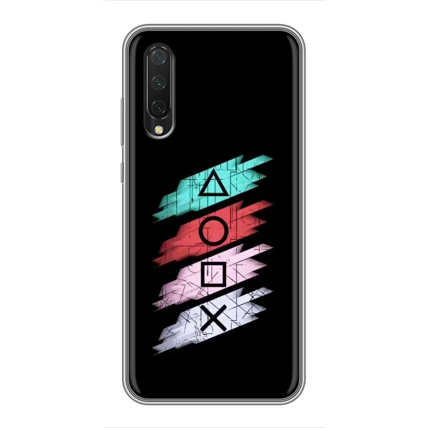 Чехол с рисунком «Значки Sony» для Xiaomi Mi A3 Чехол с рисунком «Значки Sony» для Xiaomi Mi A3