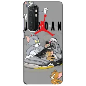 Силиконовый Чехол Nike Air Jordan на Сяоми Нот 10 Лайт (Air Jordan)