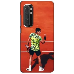 Чохли з прінтом Спортивна тематика для Xiaomi Mi Note 10 Lite (Алькарас Тенісист)