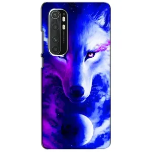 Чехол с Волком на Xiaomi Mi Note 10 Lite (Арт-Волк)
