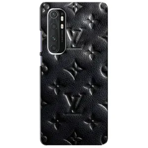 Текстурний Чохол Louis Vuitton для Сяомі Нот 10 Лайт (Чорний ЛВ)