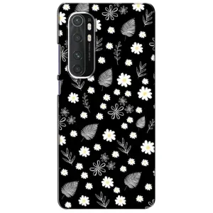 Чохли з тематикою "КВІТИ" на Xiaomi Mi Note 10 Lite (цвітіння на чорному)