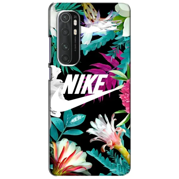 Чехол с рисунком «Цветочный Nike» для Xiaomi Mi Note 10 Lite Чехол с рисунком «Цветочный Nike» для Xiaomi Mi Note 10 Lite