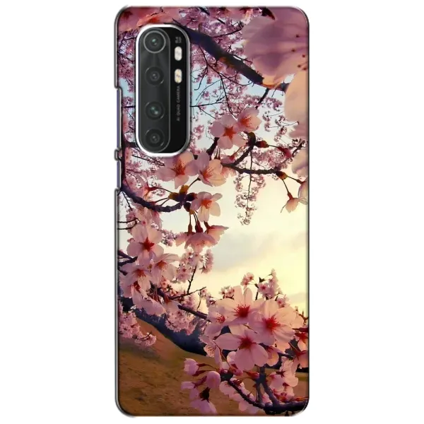 Чехол с рисунком «Цветущая сакура» для Xiaomi Mi Note 10 Lite Чехол с рисунком «Цветущая сакура» для Xiaomi Mi Note 10 Lite