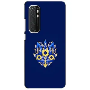 Чехол Укр Символика для Xiaomi Mi Note 10 Lite (Цветущий Герб)