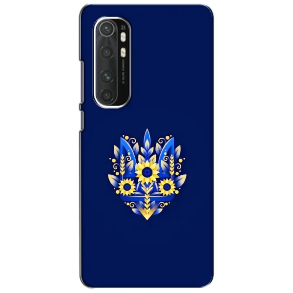 Чехол с рисунком «Цветущий Герб» для Xiaomi Mi Note 10 Lite