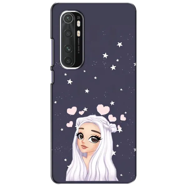 Чехол с рисунком «Девушка и сердечки» для Xiaomi Mi Note 10 Lite Чехол с рисунком «Девушка и сердечки» для Xiaomi Mi Note 10 Lite