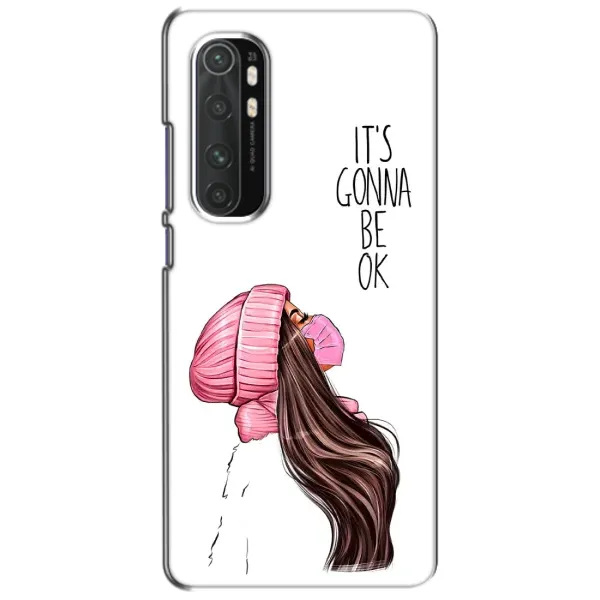 Чехол с рисунком «Девушка в маске» для Xiaomi Mi Note 10 Lite Чехол с рисунком «Девушка в маске» для Xiaomi Mi Note 10 Lite