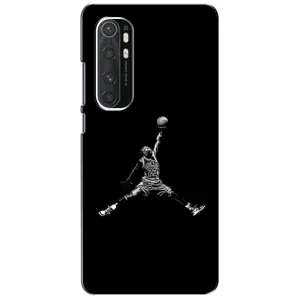 Силиконовый Чехол Nike Air Jordan на Сяоми Нот 10 Лайт (Джордан)