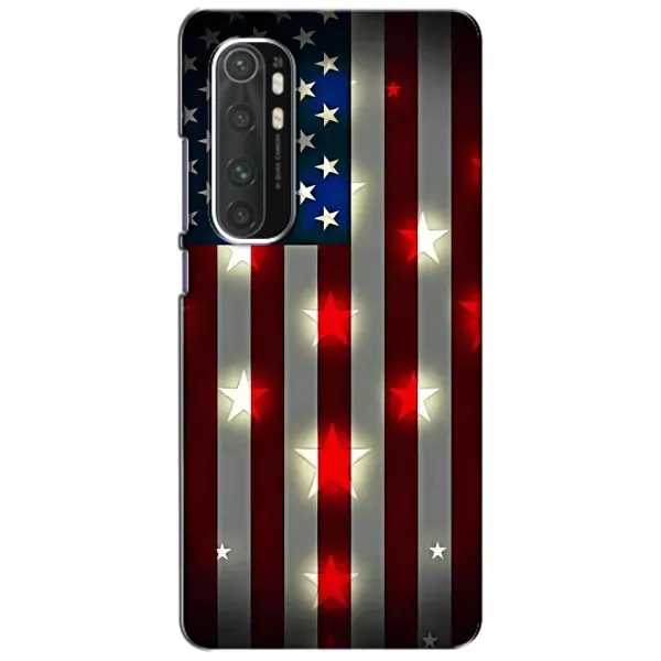 Чехол с рисунком «Флаг США 2» для Xiaomi Mi Note 10 Lite