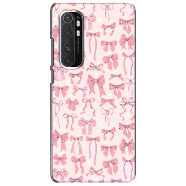 Чехол с рисунком «Фон бантики» для Xiaomi Mi Note 10 Lite Чехол с рисунком «Фон бантики» для Xiaomi Mi Note 10 Lite