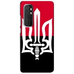 Чехлы УПА (Красно-Чёрный) на Xiaomi Mi Note 10 Lite (Герб Украины)