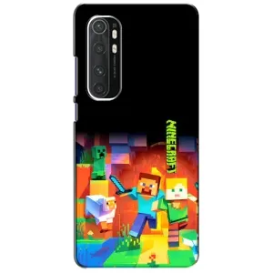 Чохли для Xiaomi Mi Note 10 Lite (Персонажі МайнКрафт) (Герой Майнкрафт)