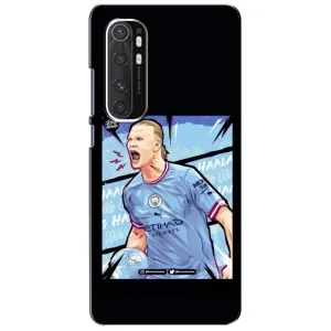 Чохли з принтом на Xiaomi Mi Note 10 Lite Футболіст (гол Ерлінг Холанд)