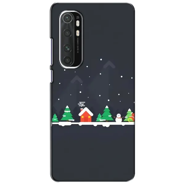Чехол с рисунком «Город зимний» для Xiaomi Mi Note 10 Lite Чехол с рисунком «Город зимний» для Xiaomi Mi Note 10 Lite