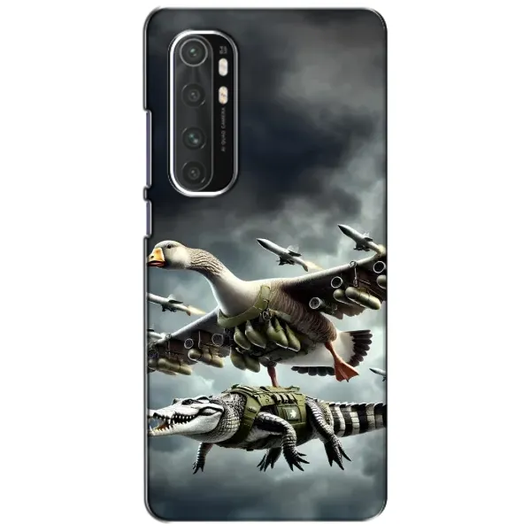 Чехол с рисунком «Гусини и крокодило» для Xiaomi Mi Note 10 Lite Чехол с рисунком «Гусини и крокодило» для Xiaomi Mi Note 10 Lite