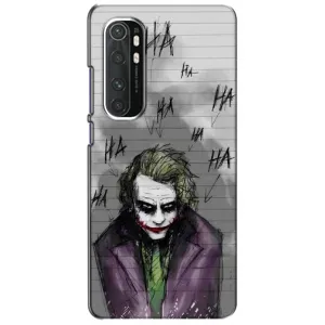 Чехлы с картинкой Джокера на Xiaomi Mi Note 10 Lite (Joker клоун)